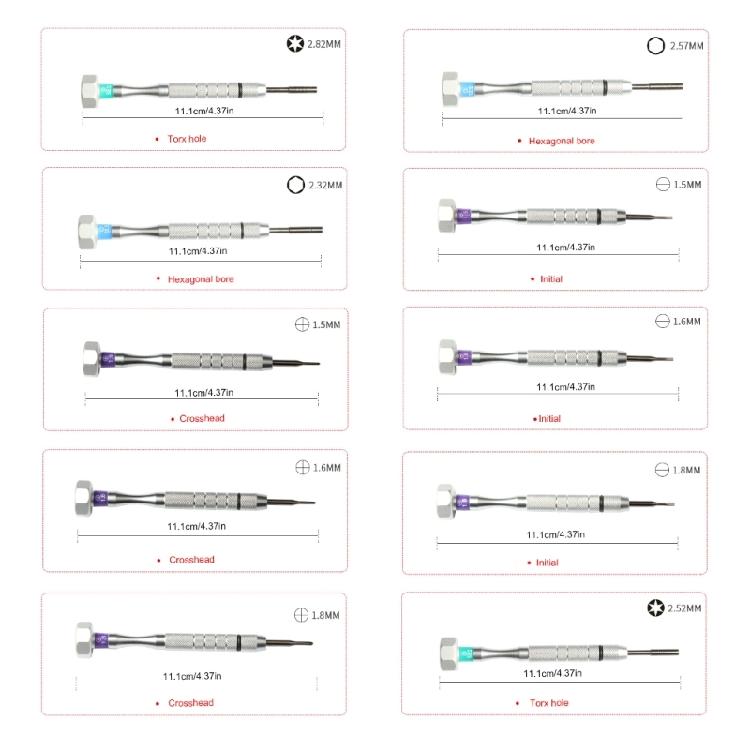 Watch Phone Eyeglass Repair Screwdriver For Optical Frames Tablets Phones Watches Sunglasses And Precisions Instruments