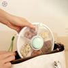 Snack storage box with lid snack rotating fruit tray snack box sealed dry fruit tray