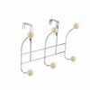 Space-Saving Door Rear Hook Multifunctional Easy Installation Wall-Mounted Hook Elegant Portable Coat Rack Living Room