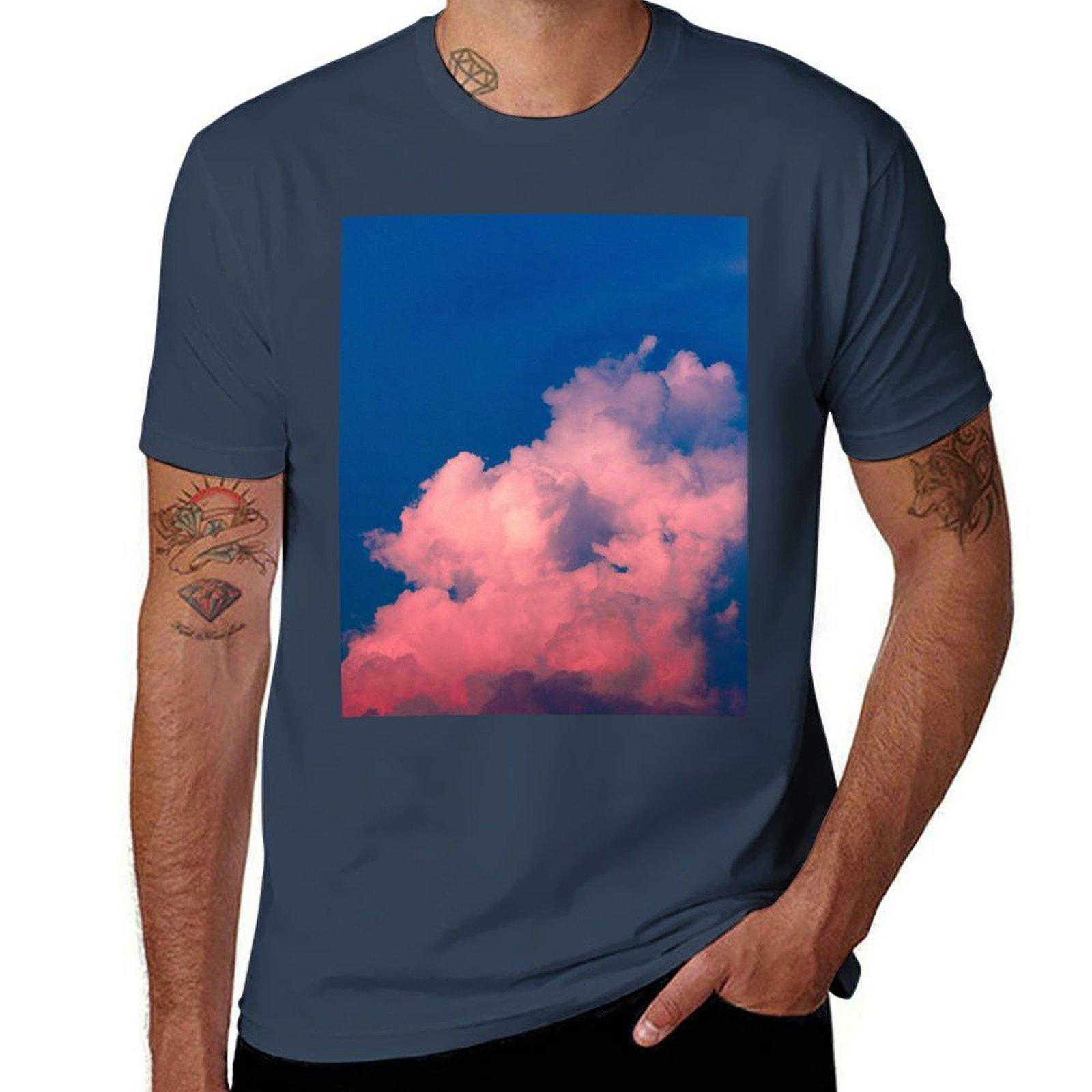 Clouds Tshirt Cool Feeling Summer Tee Shirt S
