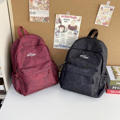 Students Schoolbag Tutoring Bag Large Capacity Knapsack Waterproof Outdoor Travel Backpack Tote Gift