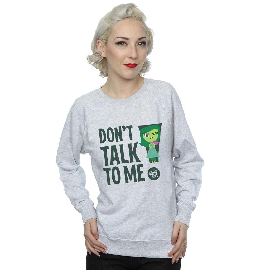 Disney Womens/Ladies Inside Out Dont Talk To Me Sweatshirt