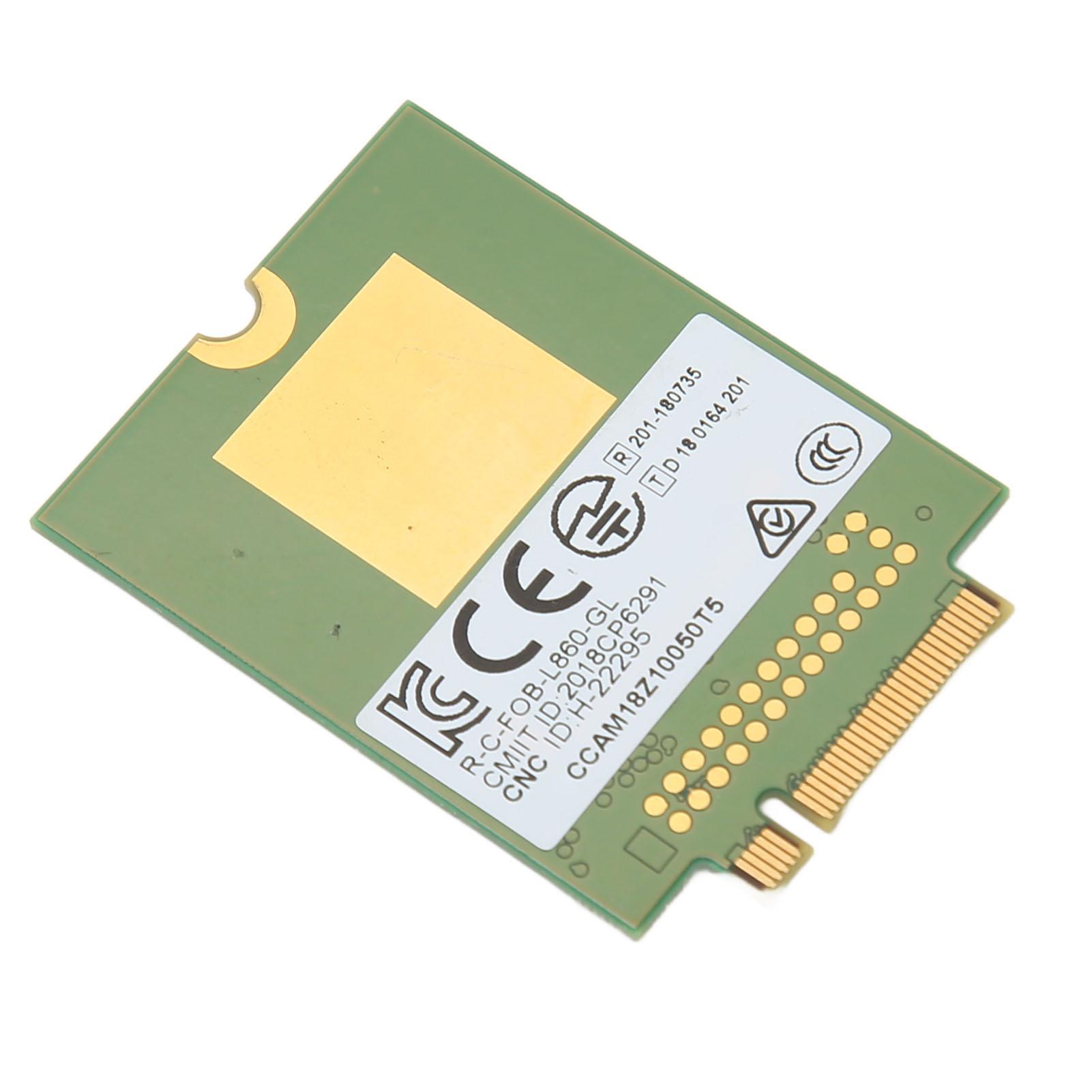 

Мережева карта L860 GL 1 Гбіт/с DL 150 Мбіт/с UL B1 до B66 FDD B38 до B42 TDD M.2 Wi-Fi карта для ноутбуків з Windows