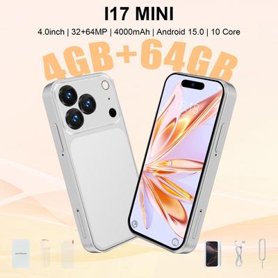Mini I17 Smartphone 4+64G, Dual SIM, Dual Standby, Android, Full Network Support