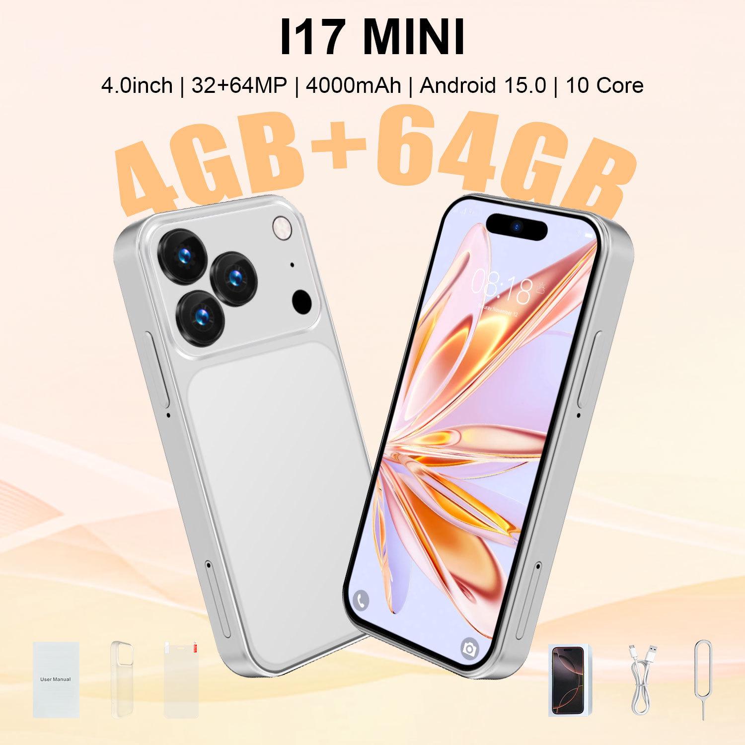 

Міні-смартфон i17 4+64 ГБ, Dual SIM, Dual Standby, Android, Підтримка всіх мереж AU (Not for domestic use) помаранчевий