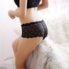 Bragas de encaje para mujer, calzoncillos tipo bóxer sin dejar rastro, bragas sexis con lazo calado
