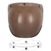 Popular Retro Motorcycle Helmet with Bubble Visor and Frame