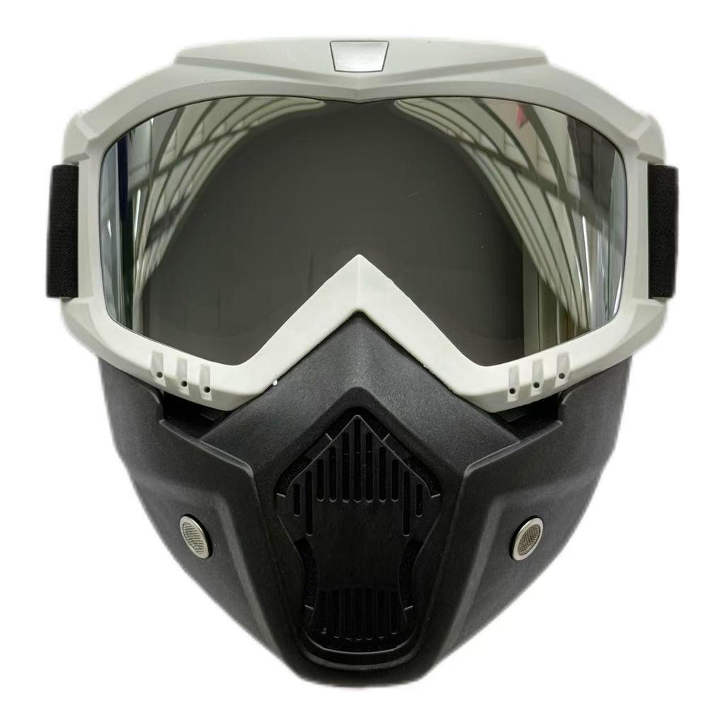 Retro Fashion Cycling Glasses: Windproof, Dustproof, Impact Resistant, Full Face Protection