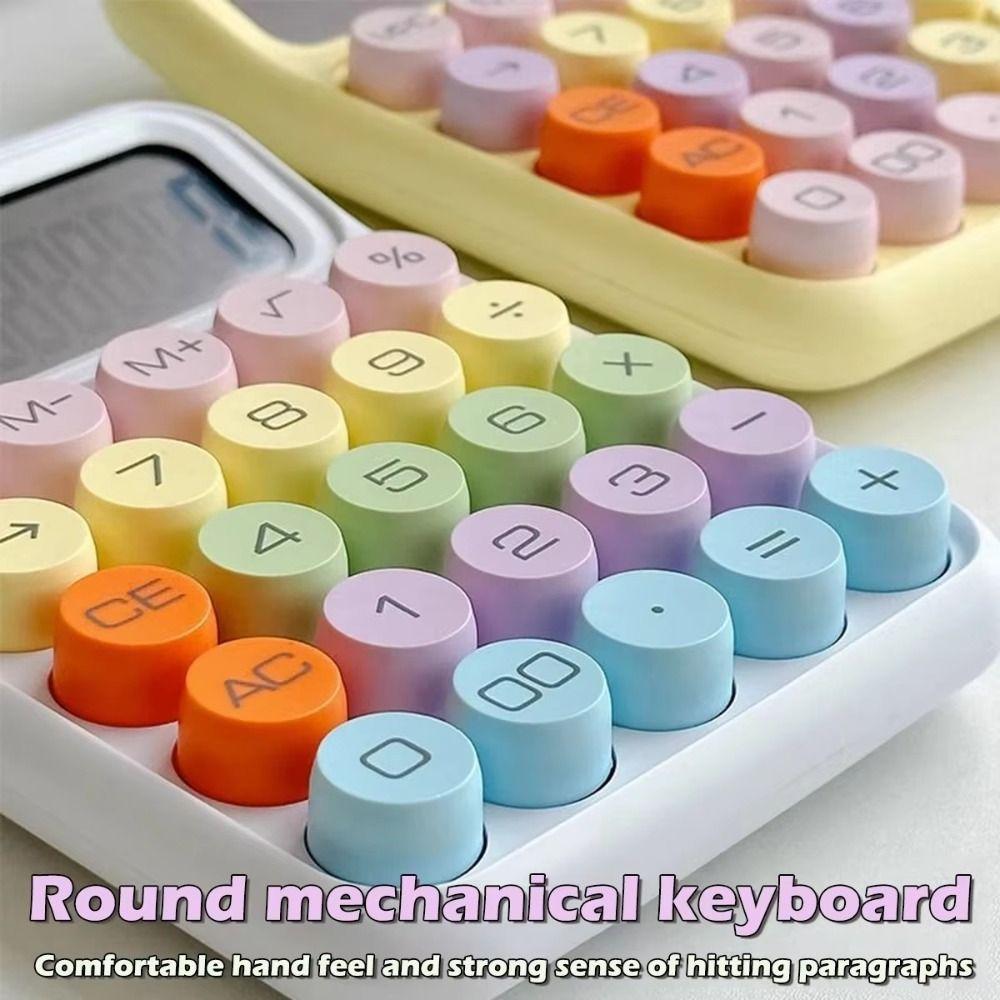 Mechanical Keyboard Candy Color Calculator Solar Powered Dopamine Calculator  Student Tools
