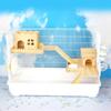 Holz Hamster Kletterplattform Zaunsicher Design Hamster Nest Leiter Tier