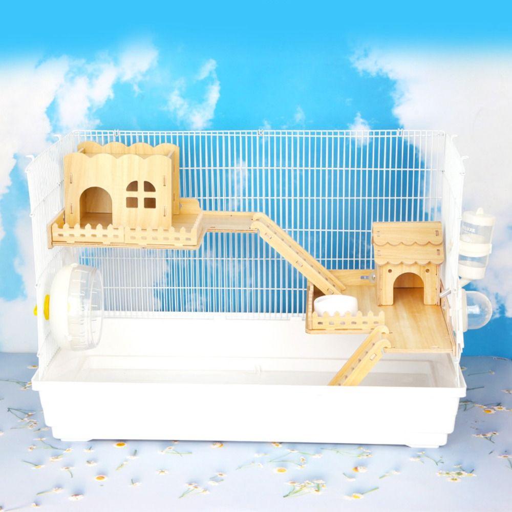Holz Hamster Kletterplattform Zaunsicher Design Hamster Nest Leiter Tier