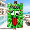 Colorful Game Friends Beach Towel, Microfiber Beach Towel, Perfect For Pool, Beach, Travel, Home Decor Beach Party Fan Gifts