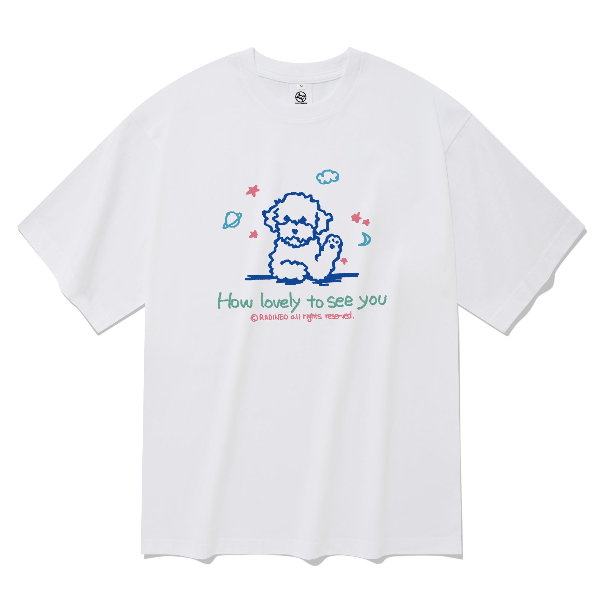 Radineo Lovely Short Sleeve T-Shirt White White (White)/M