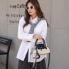 Mijianmei Minimalist Color-Block Shell Handbag