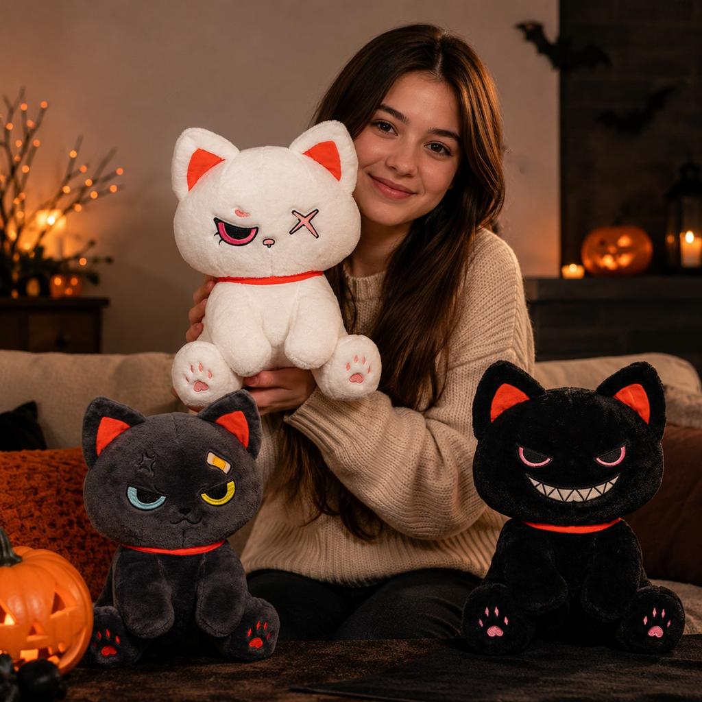 Halloween Plush Toy - Funny Stuffed Animal for Seasonal Decor and Gifts