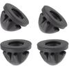 11127614138 4Pc Engine Cover Trim Rubber Mount Grommet Bush Bump Stop Compatible with B-M-W 1Series-8 Series ,X1-X7,MINI,2001-2019