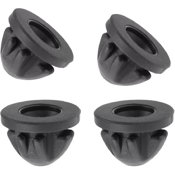 11127614138 4Pc Engine Cover Trim Rubber Mount Grommet Bush Bump Stop Compatible with B-M-W 1Series-8 Series ,X1-X7,MINI,2001-2019