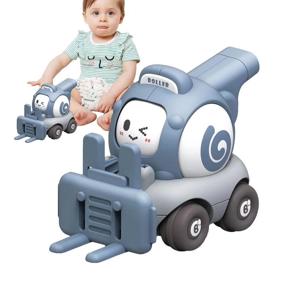 

Face Changing Car Whistle Toy Whistling Whistle Engineering Car Toy Birthday Party Decorations зелений