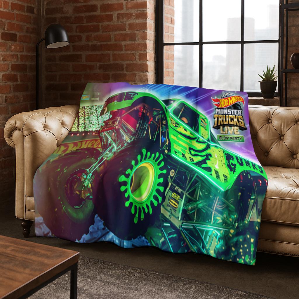 Cartoon Hot Wheels Spielzeug Rennwagen Kunst Flanelldecke, Gemütliche Weiche Überwurfdecke für Zuhause Schlafzimmer Bett Sofa Picknick Abdeckung Kindergeschenk
