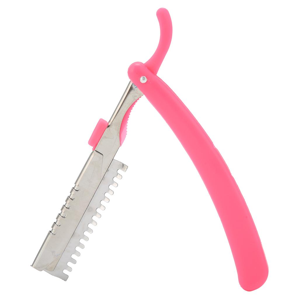 Rasiermesser Herren Klappbar Manuell Bartrasierer Damen Augenbrauentrimmer (Ohne Klinge)