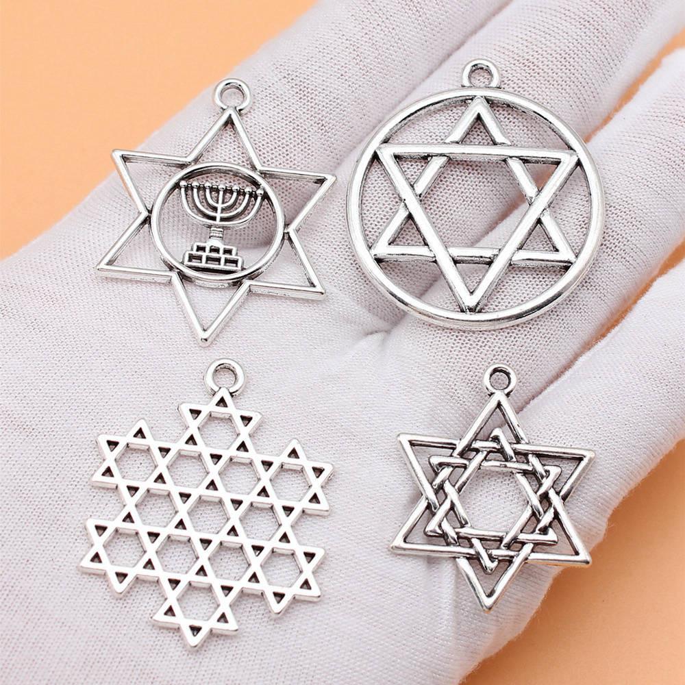 Religion Talisman Amulett Gemischtes Set Anhänger Herrenschmuck Massiv Originelle Geschenke Für