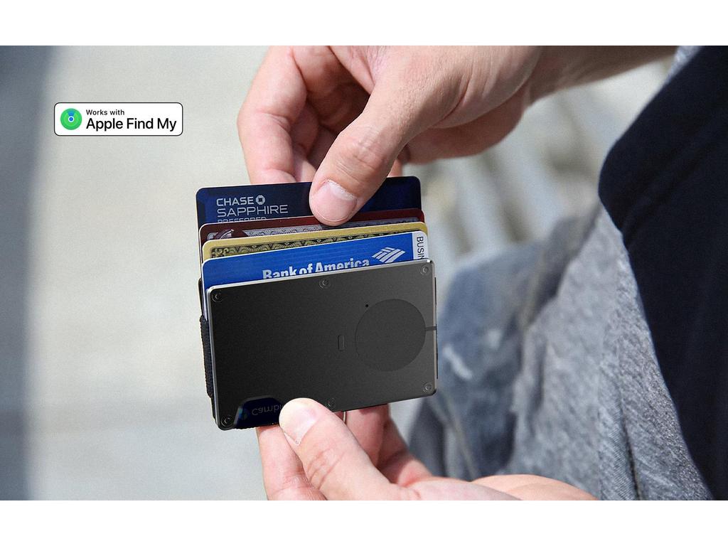 Wallet with Built-in Apple Find My AirTag Tracker and RFID Anti-theft Protection