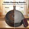 5pcs Non-Scratch Dish Sponges Kitchen Scrubber & Stain Remover Heavy Duty Sponge for Pots Pans Sink Cookware Home Bathroom Clean