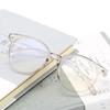 Transparent Round Frame Anti Blue Light Blocking Glasses Women Men Portable Computer Eyewear Optical Spectacle Eyeglasses