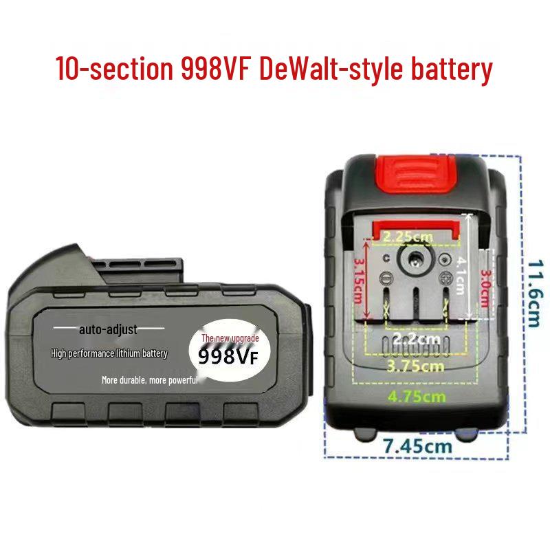 DeWalt Style 21V-48V Universal Lithium Battery Charger for Large Capacity Electric Drills