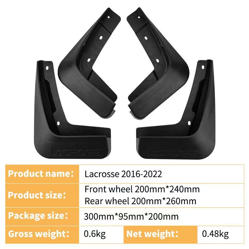 Buick Lacrosse 2016-2022 Däck Stänkskydd Skin