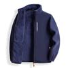Men's Thickened Lambswool Fleece Cardigan Jacket for Autumn and Winter