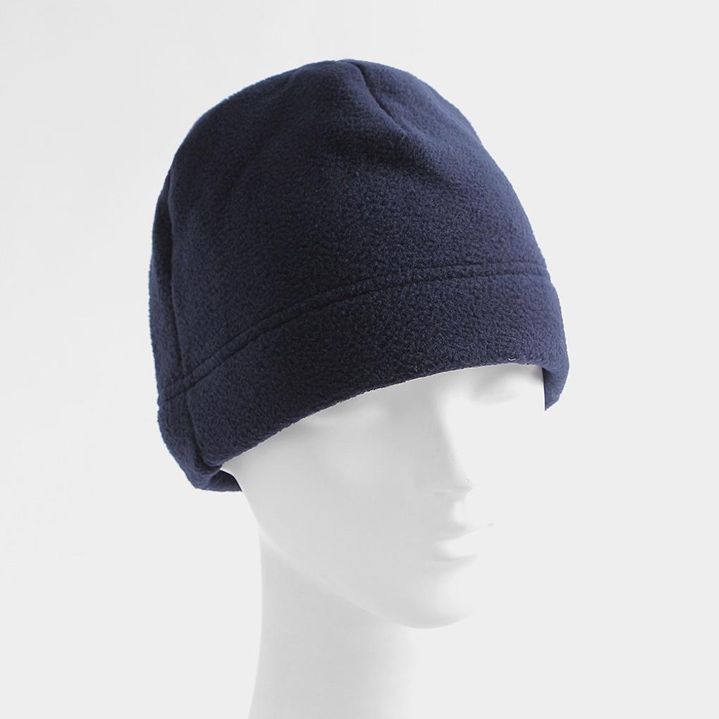 Unisex Short Beanie Hat Navy Winter Brimless Watch Cap