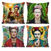 ART Frida KahloS Cushion Cover Pattern Printed Pillowcase for Living Room Sofa Cushion Cover & Bedroom Decor