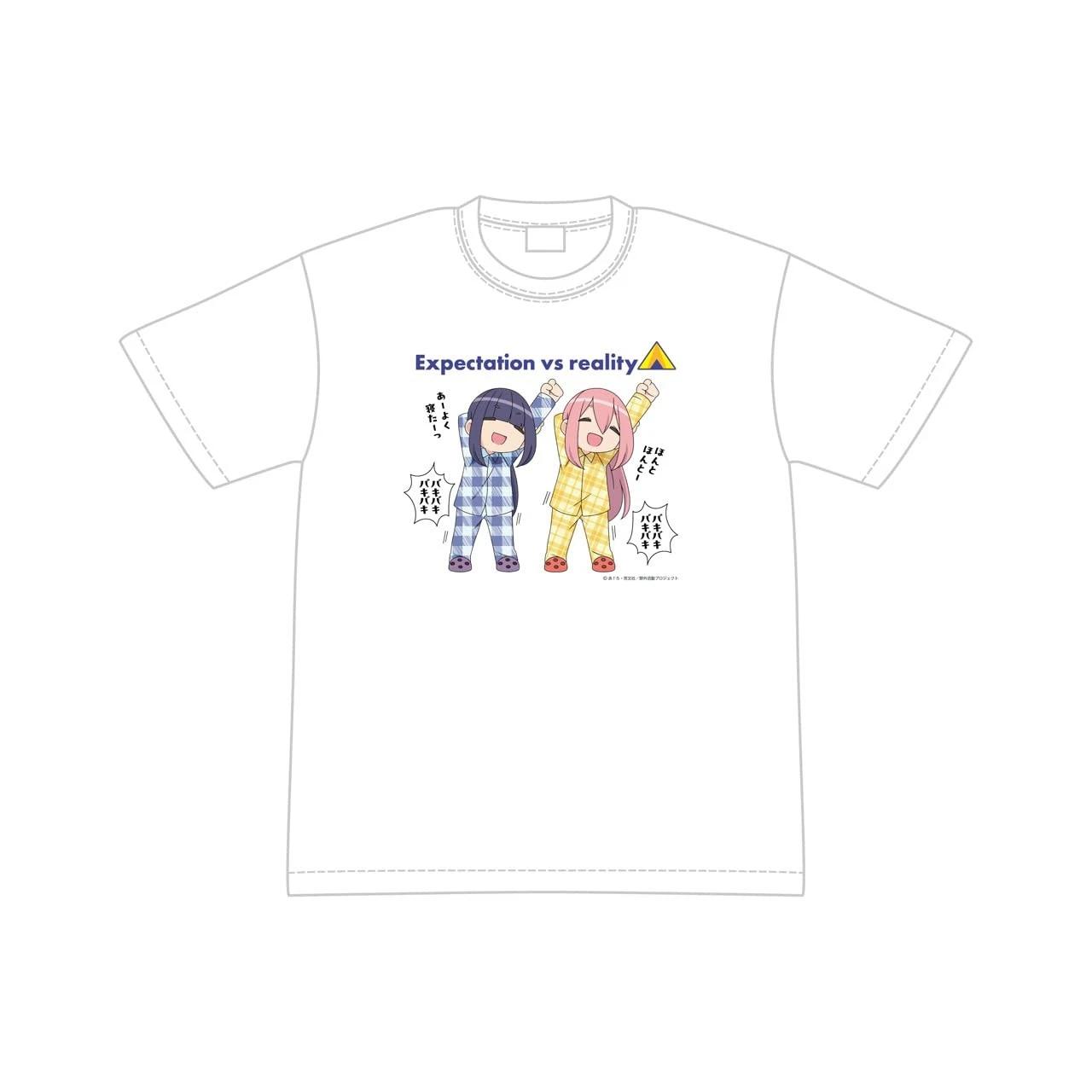 Laid-back Camp SEASON 3 Ideals and Reality T-shirt L 4XL