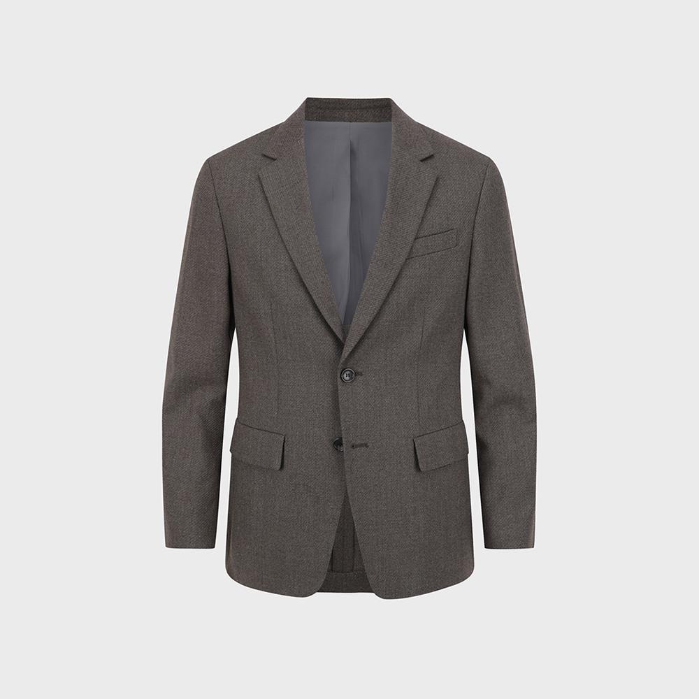 And Z Men'S) Twill Wool Blend Setup Jacket_Bzf1Kg1201Be