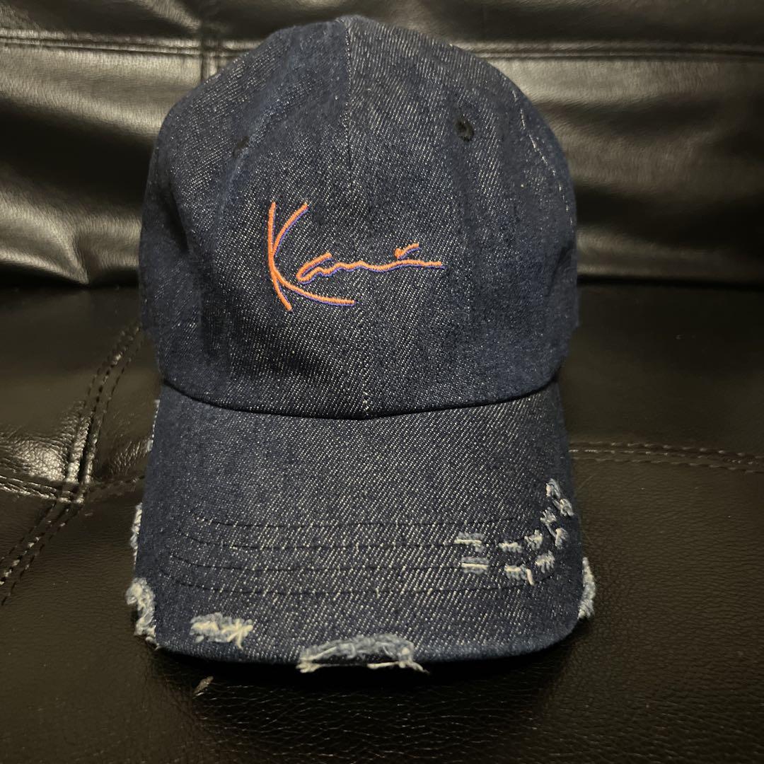 

[USED] KARL KANI denim cap, rare, sold out