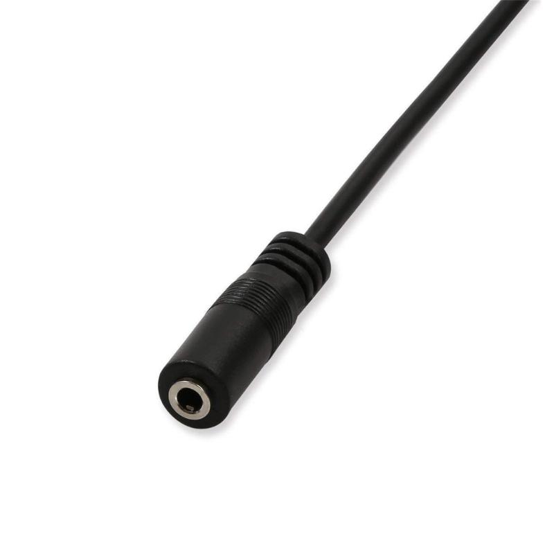 5pin Mini USB Male To 3.5mm Auditory Adapter Cord For Clip On Mic Microphone Adapter Cord 30CM-400CM