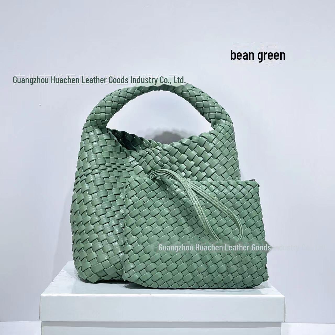 

Модна жіноча плетена сумка великої місткості 2024 року в корейському стилі – компактна та нав’язана на плечі, ідеально підходить як шикарна сумка для мами чи кошика для овочів