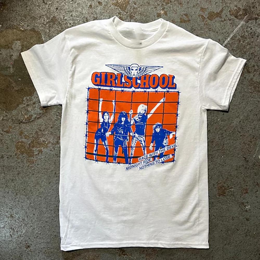 Rare GIRLSCHOOL Collection Album Band Gift For Fan S to 5XL T-shirt XL