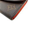 LOUIS VUITTON M61578 Monogram leather Portefeuille Emily Purse Brown leather Women Used