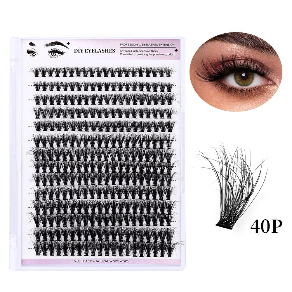 280Clusters Volume Dense Lash Clusters Wispy Eyelash Extension False Eyelash Clusters  Makeup