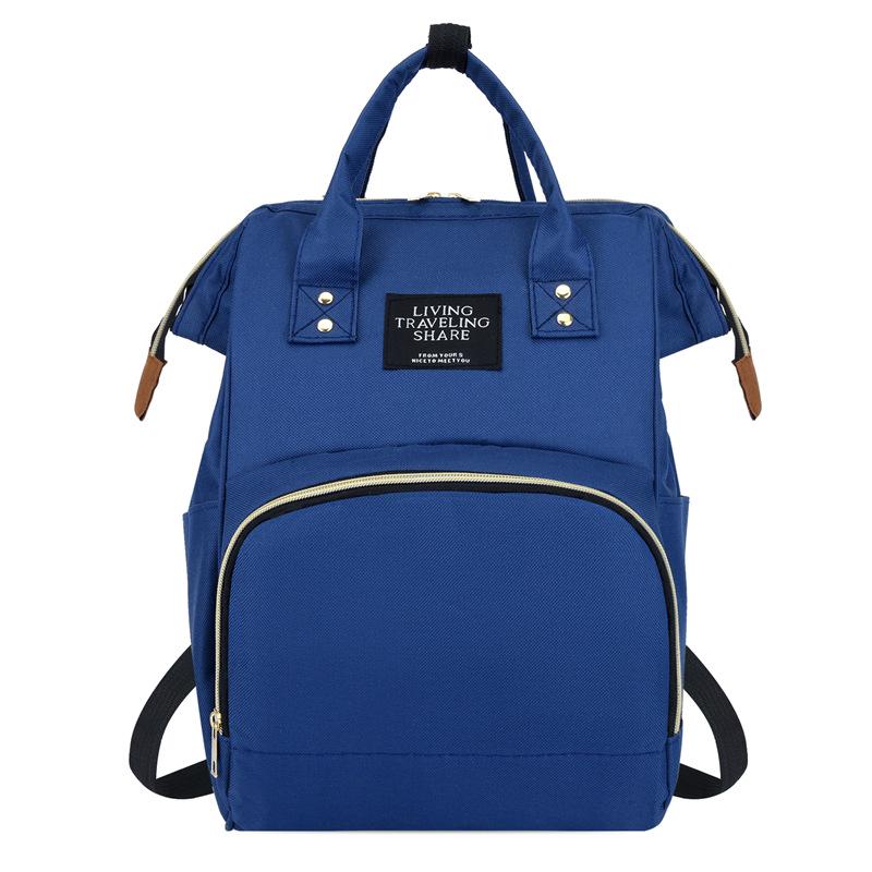 Large Capacity Splash-proof Mummy Bag: Fashionable Multi-Purpose Travel and Baby Bag