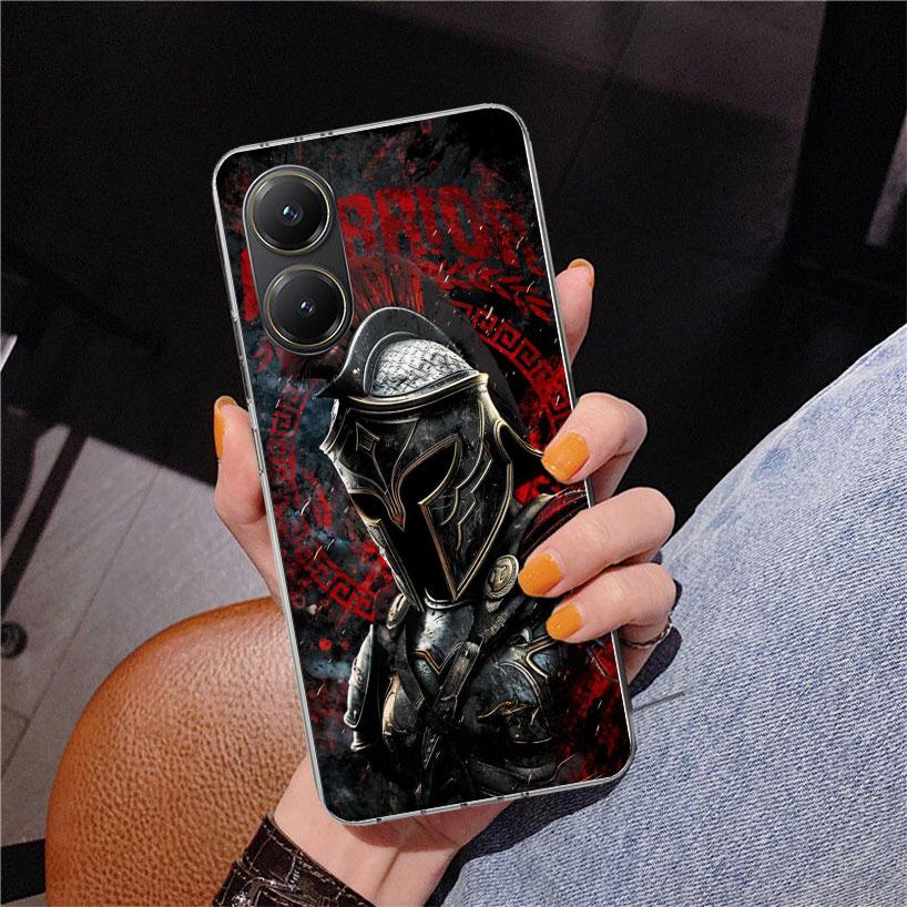 

Cool S-Spartan Phnoe Case for Xiaomi Poco X5 X6 X7 Pro X4 Gt F7 Ultra M8 M7 Redmi 15C 15 13C 13 12C 12 Unique Cover Coque Poco X Xiaomi Poco F7