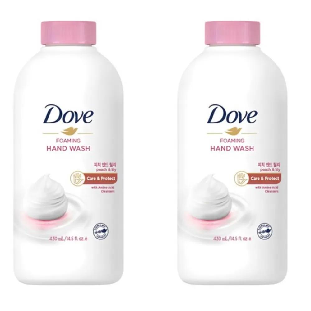 DOVE Hand Wash Peach & Lily Refill 430ml (2 pcs)