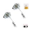 EDP787-1 2 Pieces Rear Left AND Right Door Catch Hinge Brake Stop Check Strap Limiter for Citroen C3 MK1 MK2 2002-2016 9181.L9