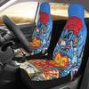 Capa de Assento de Carro Rat Fink Impressão Personalizada Protetor Frontal Universal Acessórios Conjunto de Almofadas