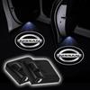 Car Door Welcome Laser Led Projector Logo Light Wireless Car Accessories for X-trail Qashqai Note Juke Sentra Patrol