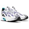 Reebok DMX Series 1200 White Team Purple Teal Unisex Sneakers Footwear-White Seaport-Teal H01424