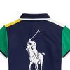 Polo Ralph Lauren Polo Shirt Ribbed Big Pony Print Short Sleeve Kids Kids Tops CWPOKNIG8020621-999