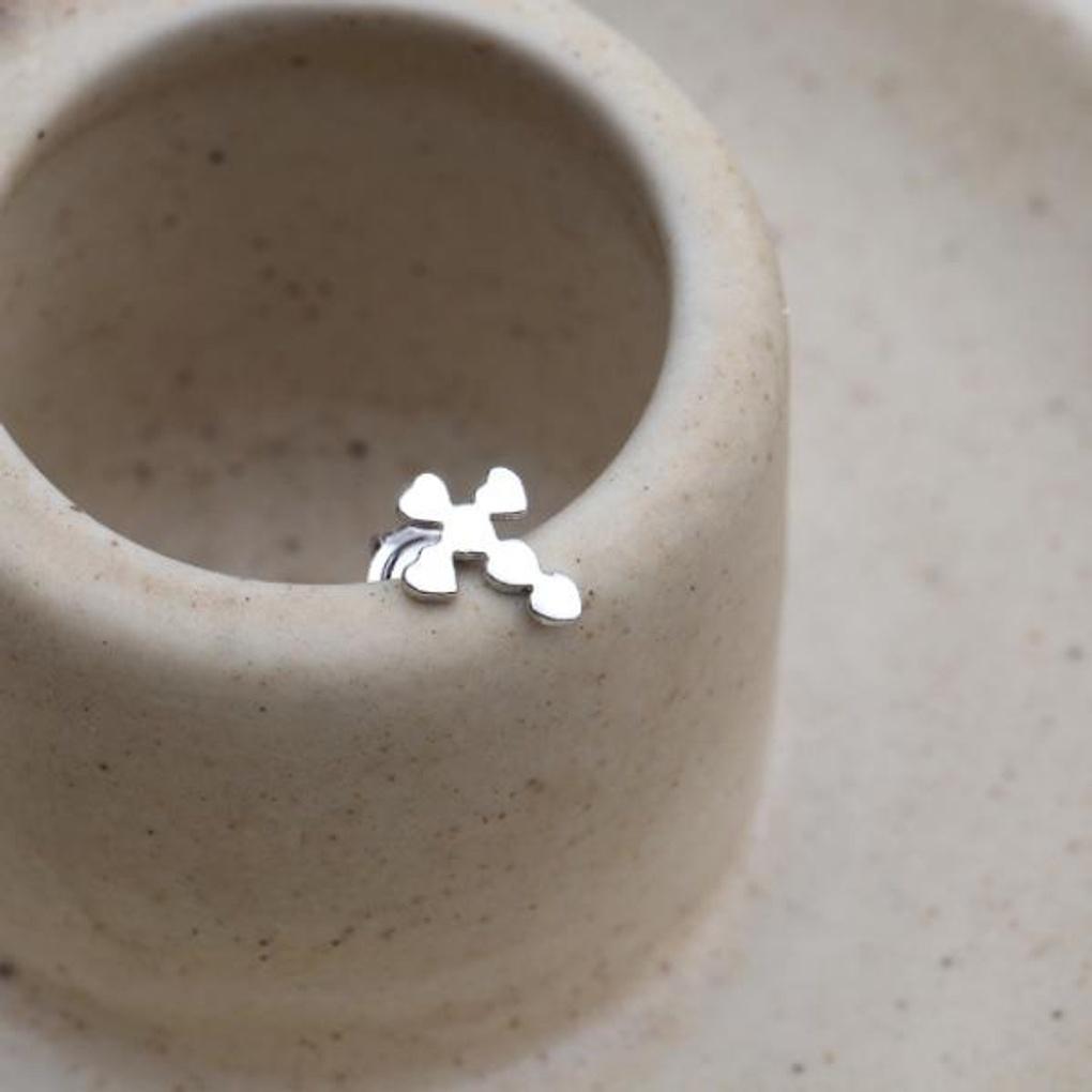 Women's Daily Accessory Heart Cross Earrings
